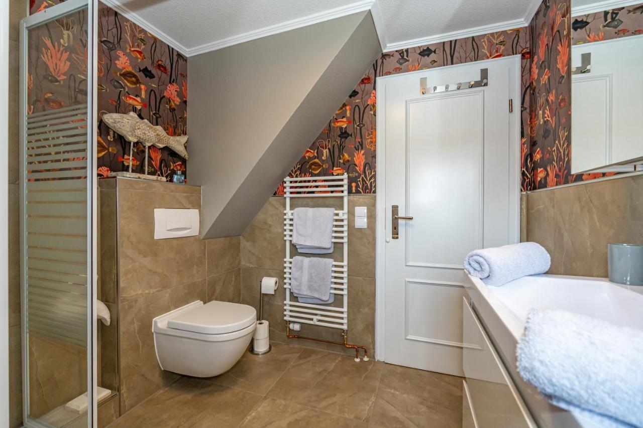 Gemuetliche Wohnung Unter Reet Mit Pool Und Sauna In Keitum Extérieur photo